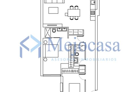 96133-27 Fantástico Ático con terraza espectacular en el Barrio de Salamanca.