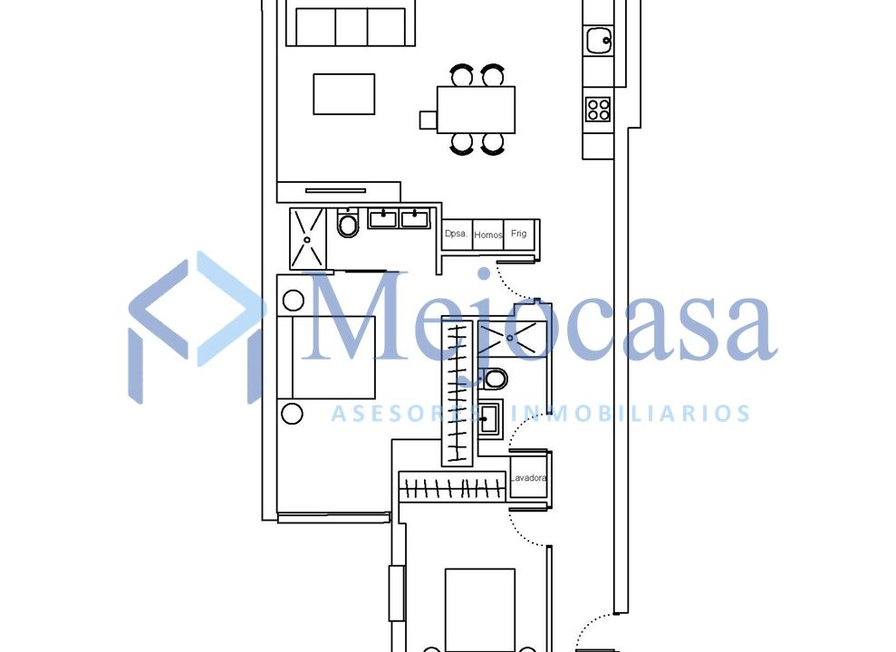96133-27 Fantástico Ático con terraza espectacular en el Barrio de Salamanca.